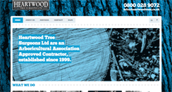 Desktop Screenshot of heartwoodtrees.co.uk